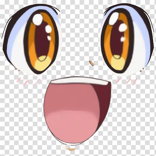 Kawaii Face Png - Anime Face Roblox - Free Transparent PNG