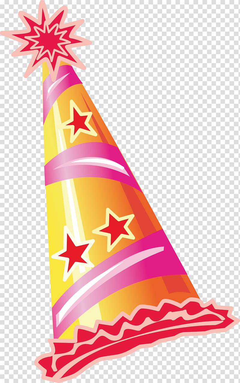 Party hat Birthday Kalpak, celebrate transparent background PNG clipart