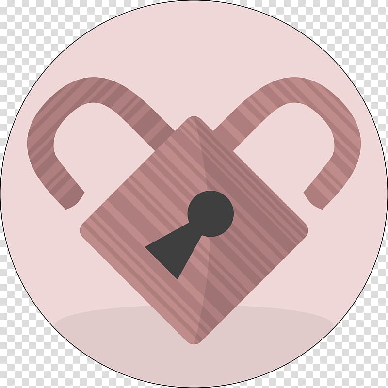 Lock Computer Icons Faded Heart , lock heart transparent background PNG clipart