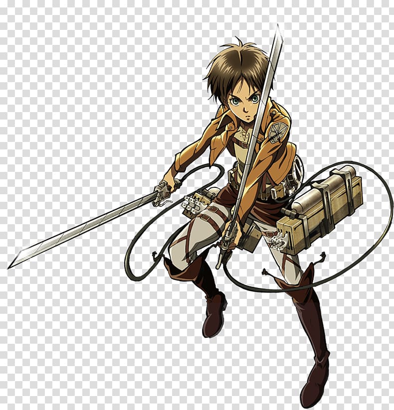 Attack on Titan: Humanity in Chains T-shirt Eren Yeager Key Chains, T-shirt transparent background PNG clipart