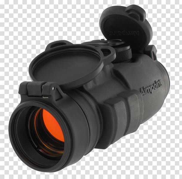 Aimpoint AB Aimpoint CompM4 Red dot sight Reflector sight Aimpoint CompM2, weapon transparent background PNG clipart
