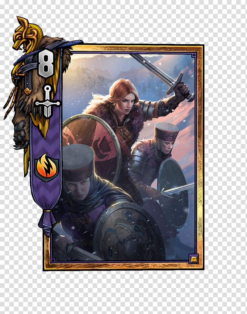 Gwent: The Witcher Card Game The Witcher 3: Wild Hunt – Blood and Wine Geralt of Rivia CD Projekt, gwent card art transparent background PNG clipart