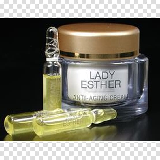 Kosmetik Studio Fatemeh Lajevardi(Liliencosmetic) Lady Esther Kosmetik GmbH Cosmetics Anti-aging cream Glass bottle, anti aging transparent background PNG clipart