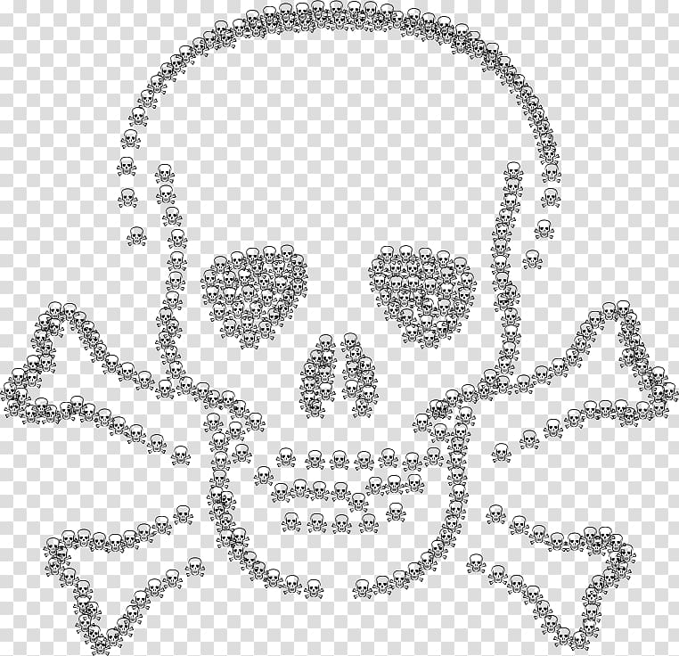 Skull and crossbones Skull and Bones Pattern, skull transparent background PNG clipart