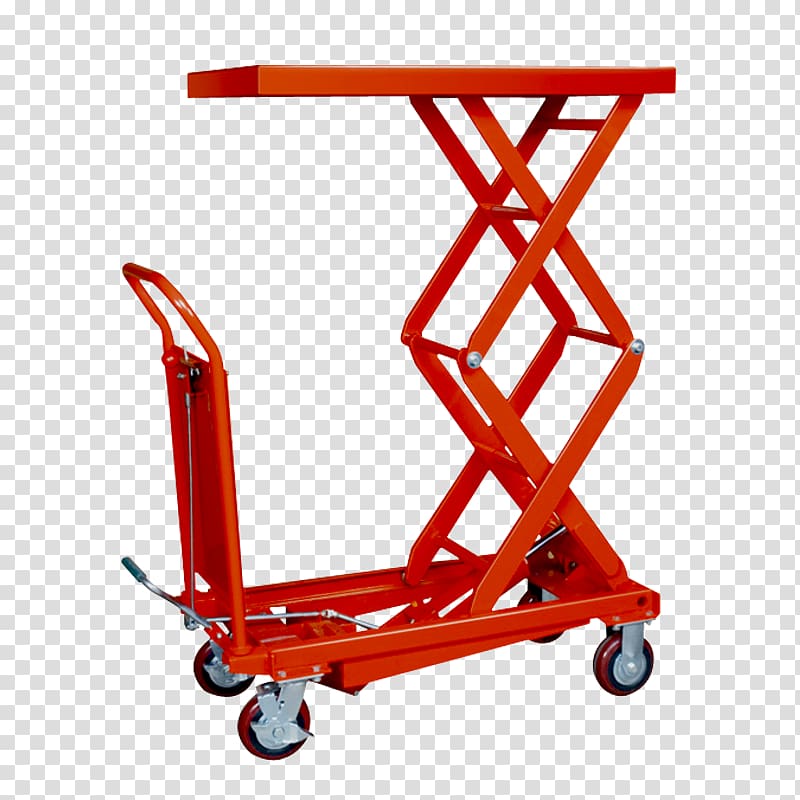 Lift table Scissors mechanism Hydraulics Elevator Industry, Aerial Lift transparent background PNG clipart
