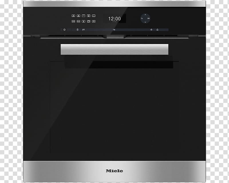 Oven Miele H 6260 BP Home appliance Electric stove, Oven transparent background PNG clipart