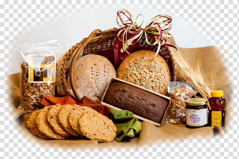 Bakery Food Gift Baskets Hamper Bread, coffee jar transparent background PNG clipart