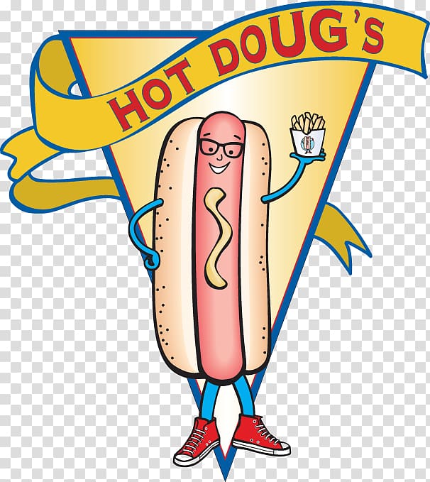 Hot Dougs Chicago-style hot dog Sausage Pizza, Chicago Dog transparent background PNG clipart