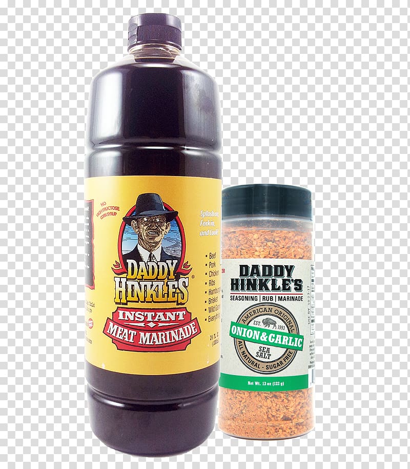 Daddy Hinkle's Inc Barbecue Quart Marination Condiment, garlic onion transparent background PNG clipart