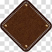 leather logo design transparent background PNG clipart