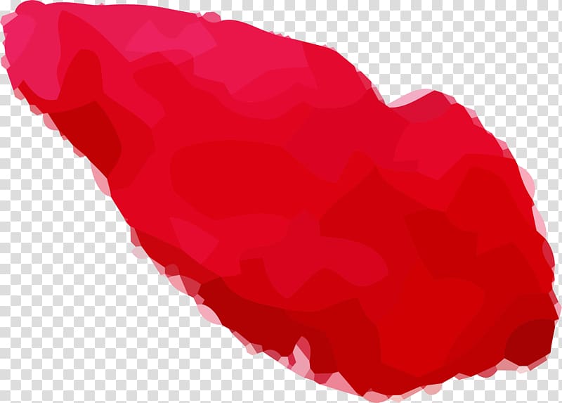 Heart Petal Valentines Day, Hand painted red water color graffiti transparent background PNG clipart