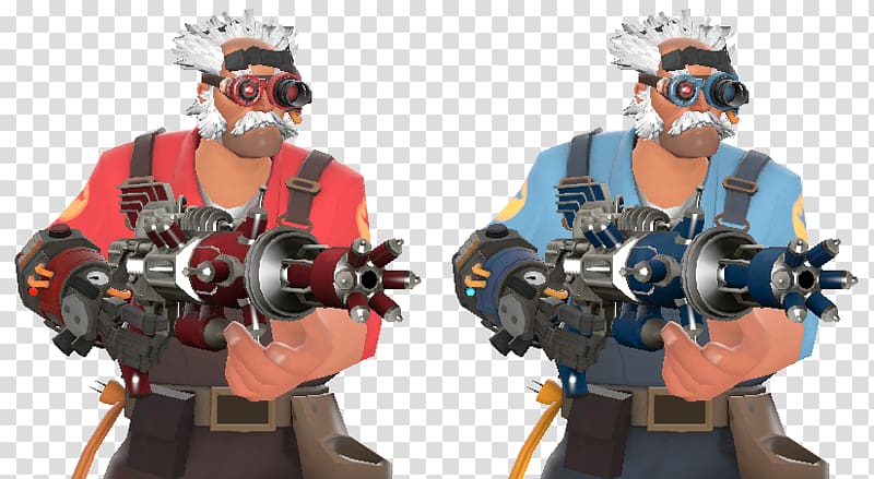 Team Fortress 2 Loadout Engineer Cyborg Machine, engineer transparent background PNG clipart