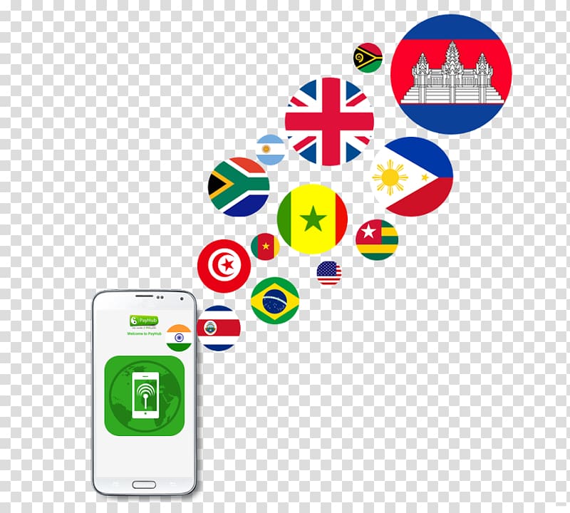PayHub Mobile Phone Accessories Cellular network Money transfer , recharge transparent background PNG clipart