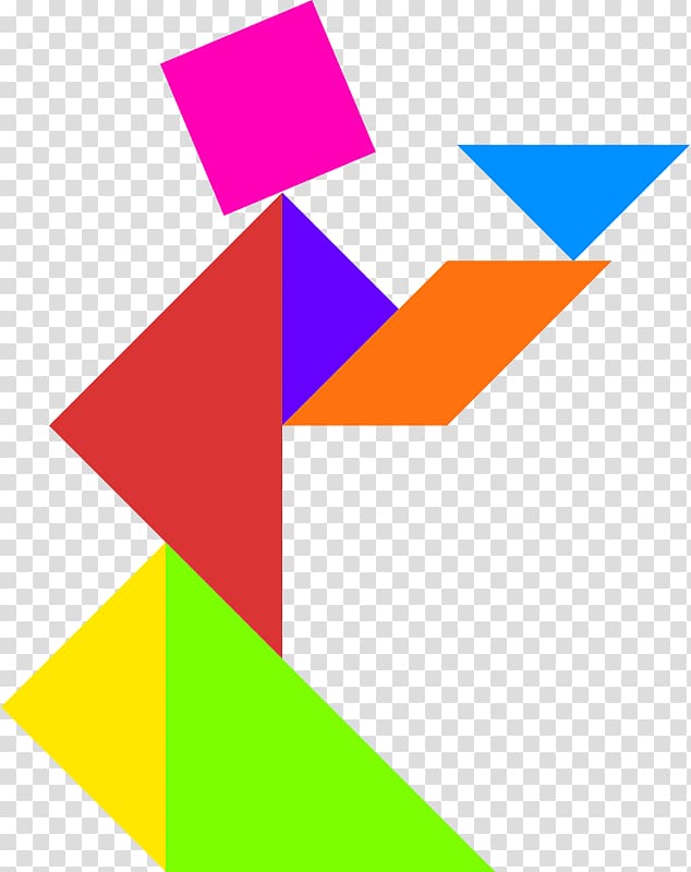 Tangram: The Ancient Chinese Puzzle Triangle, triangle transparent background PNG clipart