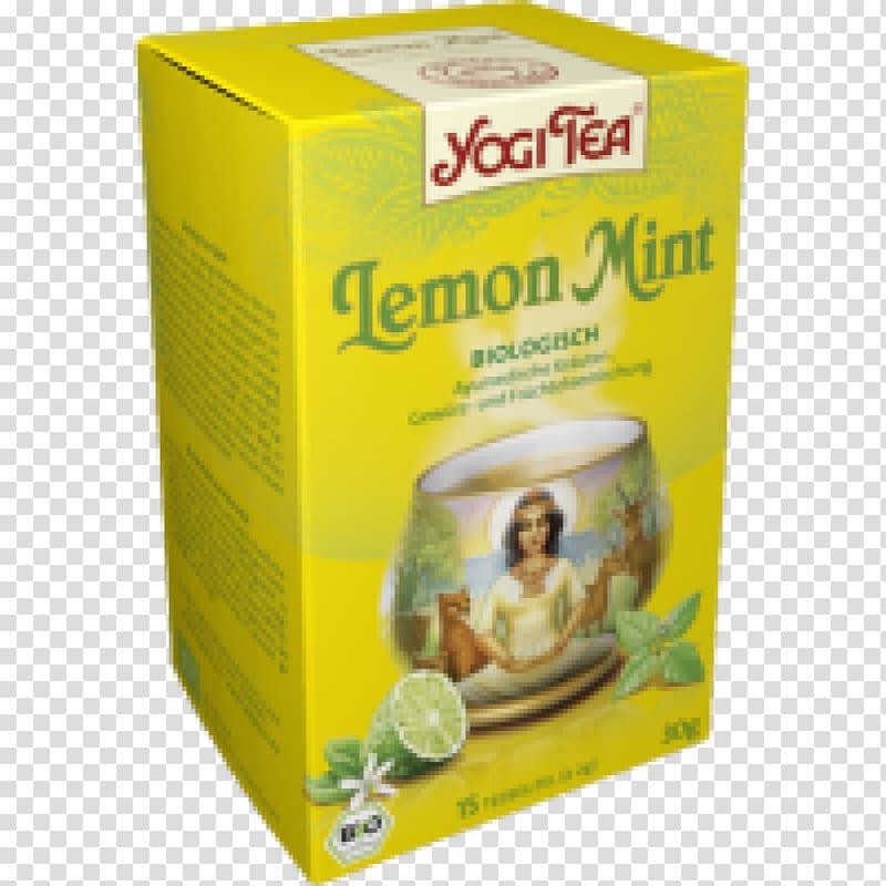 Yogi Tea Masala chai Green tea Herbal tea, Lemon with mint transparent background PNG clipart