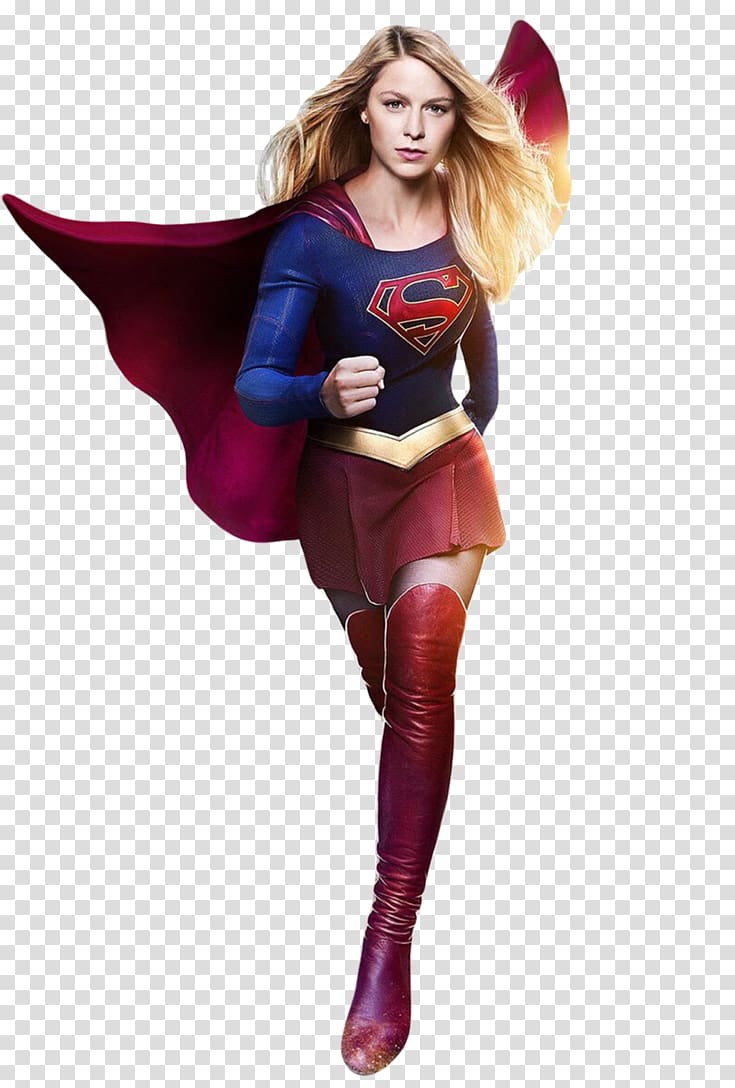 Melissa Benoist The Flash Supergirl Crossover Worlds Finest, Super Girl transparent background PNG clipart