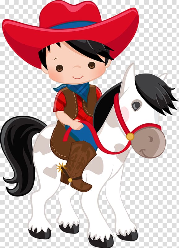 boy riding horse at, Cowboy Drawing , cowboy design transparent background PNG clipart