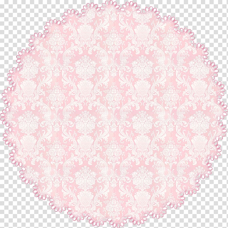 Place Mats Circle Pink M, circle transparent background PNG clipart