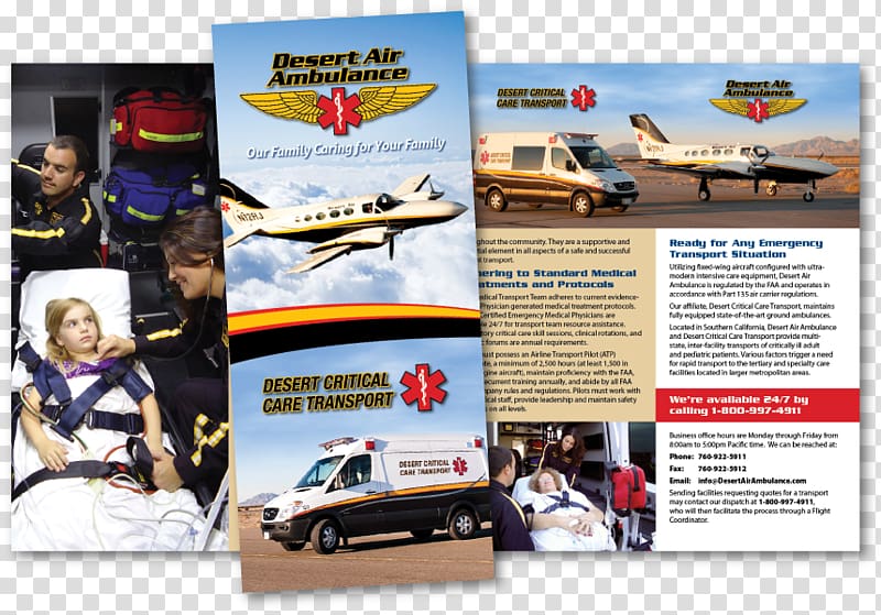 Brochure Advertising Air medical services Flyer, brochure design transparent background PNG clipart