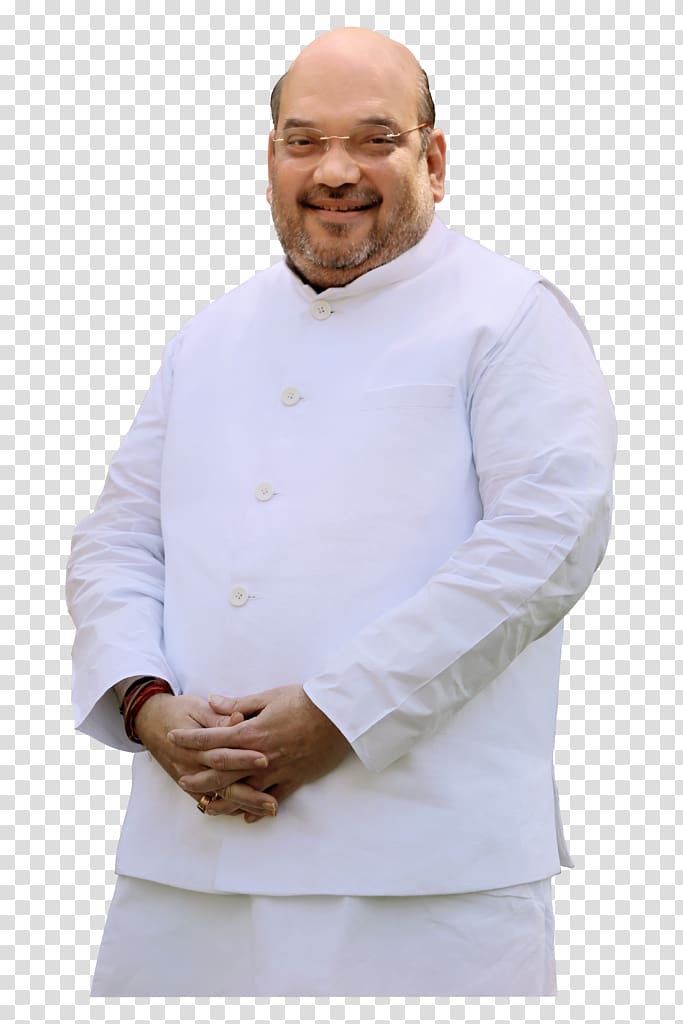 smiling man wearing white long-sleeved top, Amit Shah Bharatiya Janata Party Mosul News Gujarat, narendra modi transparent background PNG clipart