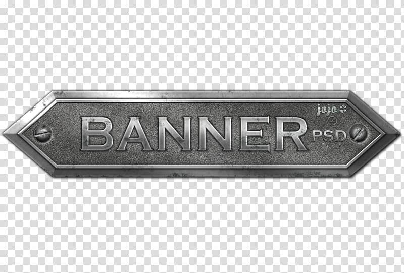 Metal Banner Desktop , steel transparent background PNG clipart