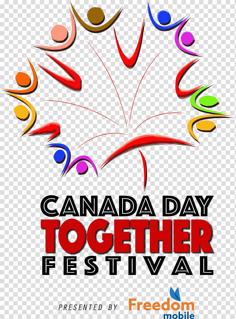 Together Festival 2018 Mississauga Canada Day Graphic design 1 July, Canada Day transparent background PNG clipart