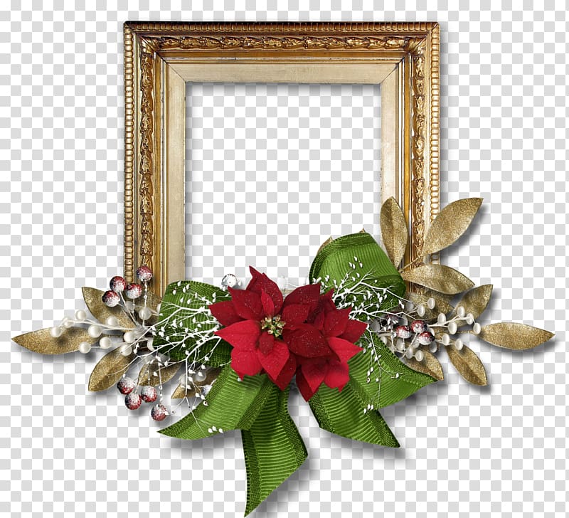 Prasanthi Nilayam Christmas , rose border frame transparent background PNG clipart