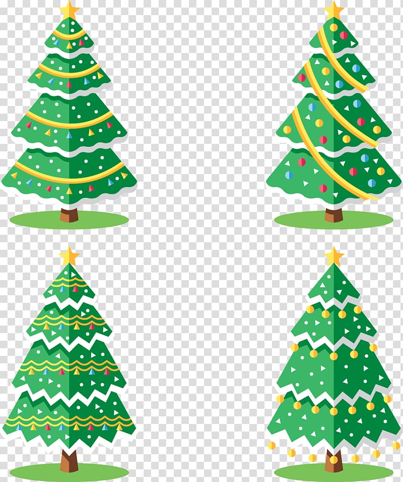 Christmas tree Euclidean , Venus trees material transparent background PNG clipart