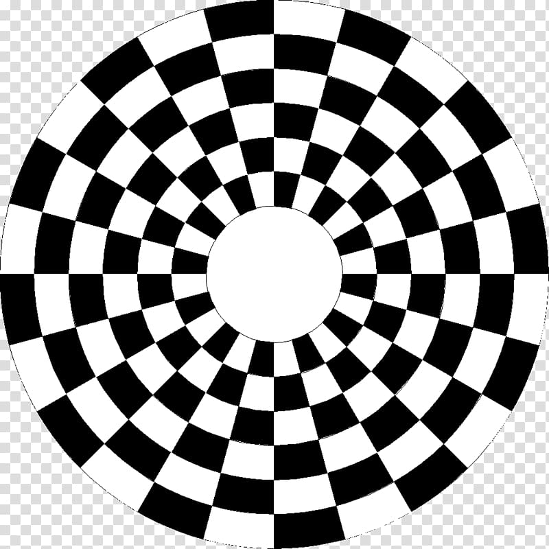 Checkerboard Circle Spiral, geometric shapes transparent background PNG clipart