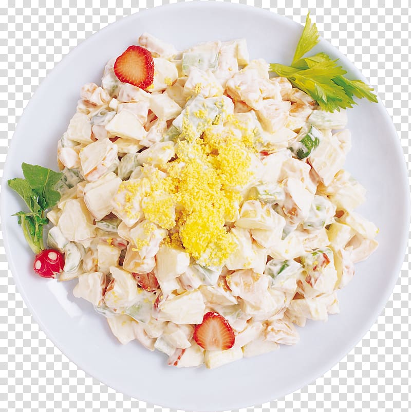 Thai fried rice Tuna salad Pizza Sushi, salad transparent background PNG clipart