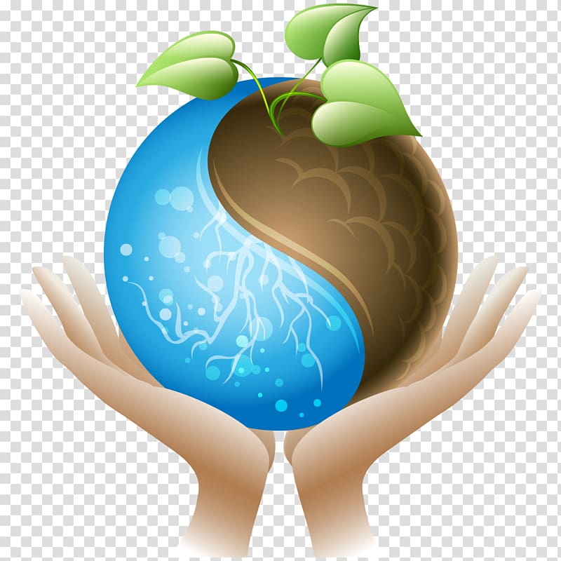 Ecology Natural environment Illustration, Earth transparent background PNG clipart