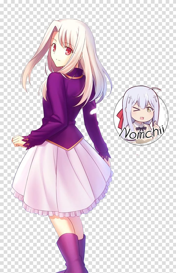 Fate/stay night Illyasviel von Einzbern Fate/Zero Saber Archer, Anime transparent background PNG clipart