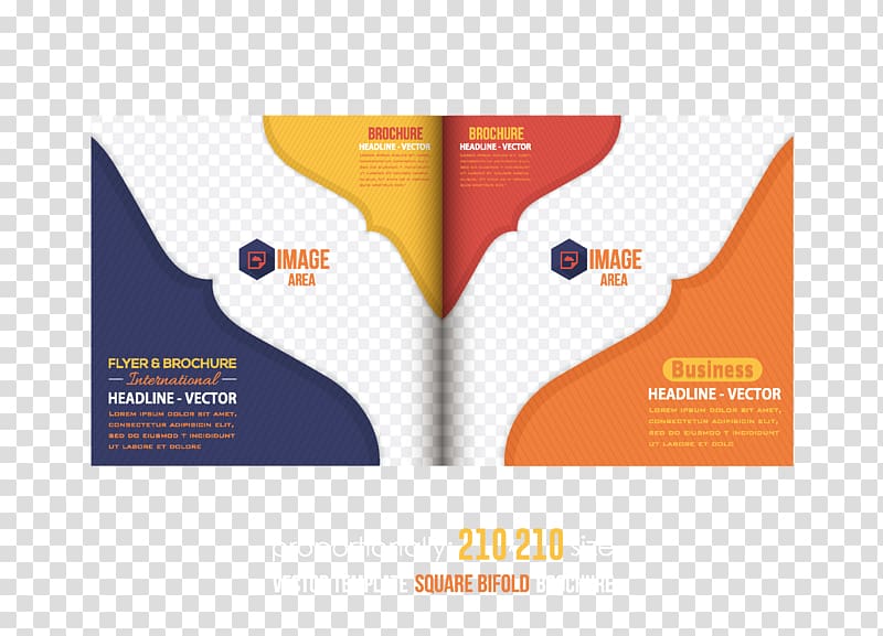two Imgae books, Flyer Brochure, Beautiful album design layout material transparent background PNG clipart