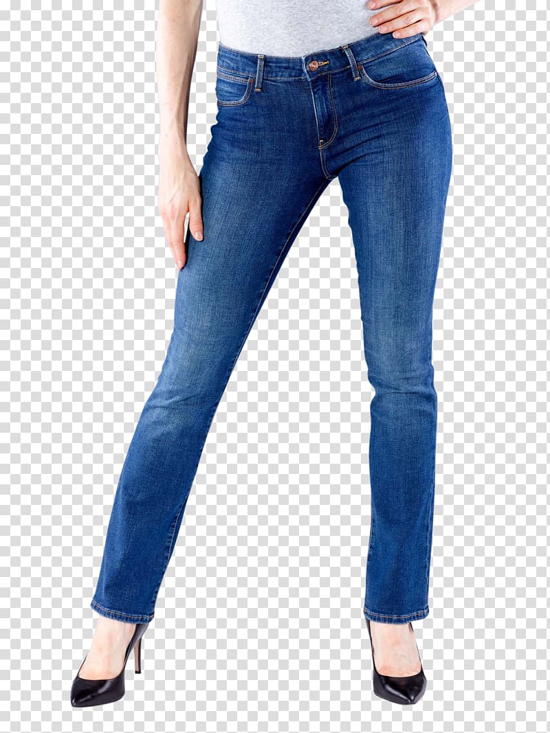 Ripped jeans Denim Slim-fit pants Blue, straight trousers transparent background PNG clipart