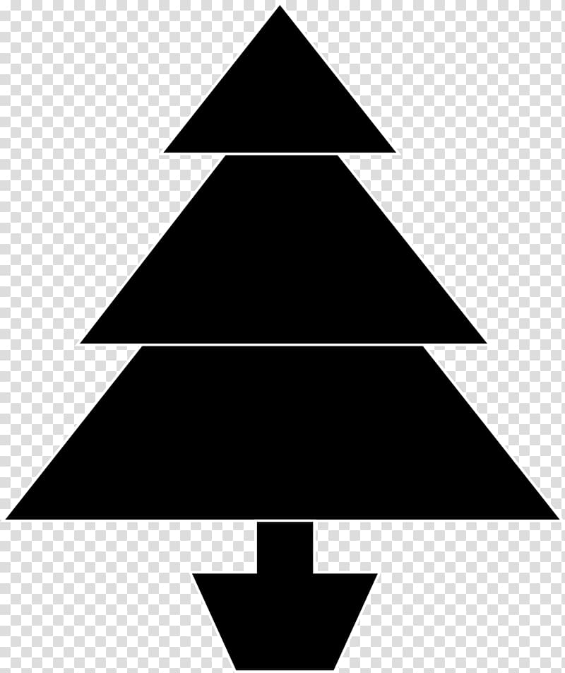 Holiday tree Christmas tree Santa Claus, tree black white transparent background PNG clipart