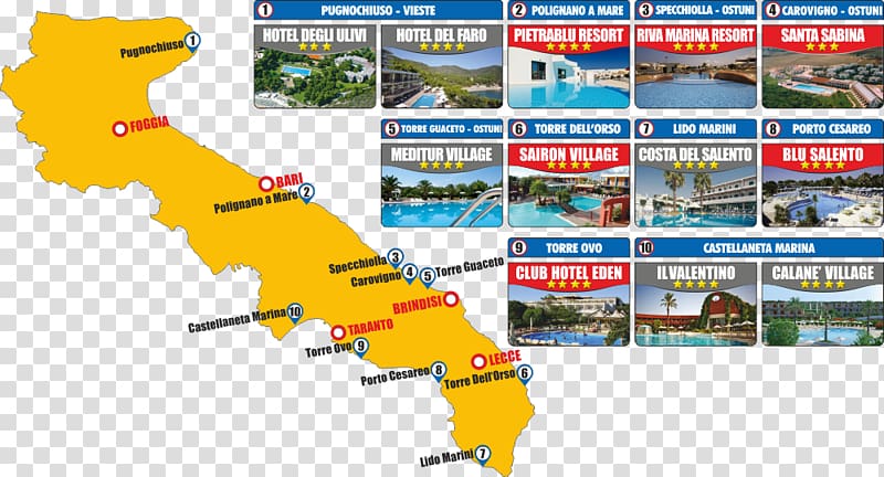 Vieste Basilicata Map Travel website, map transparent background PNG clipart