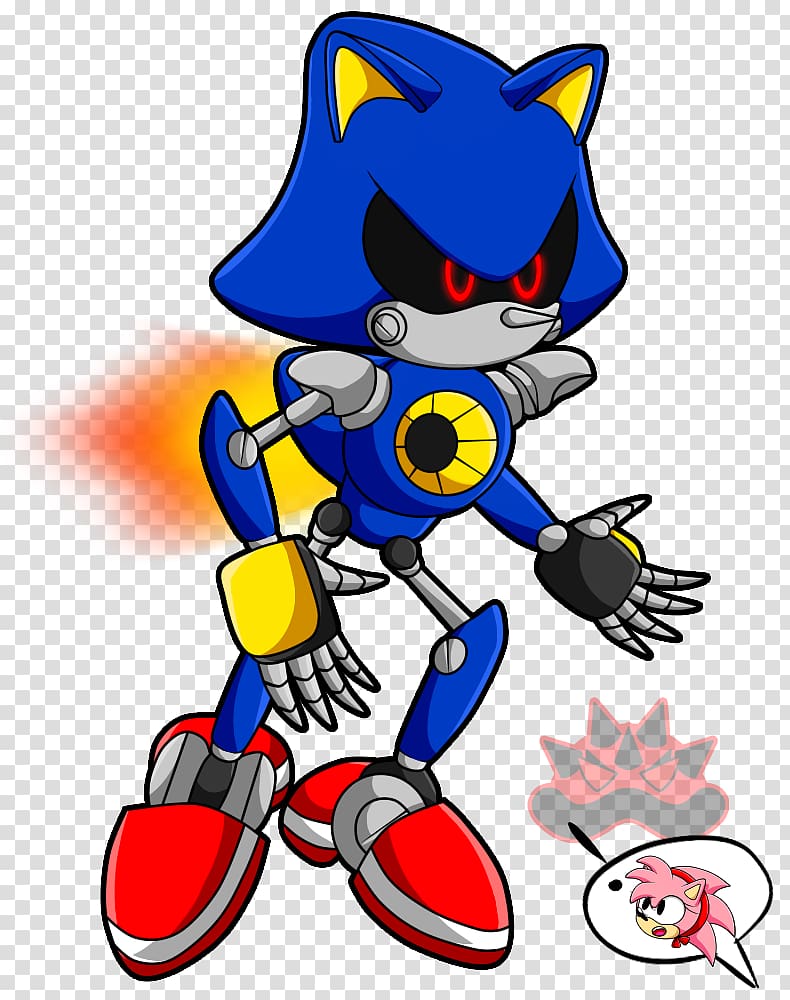 Metal Sonic Amy Rose Doctor Eggman Sonic Chaos Sonic CD, sonic the hedgehog transparent background PNG clipart