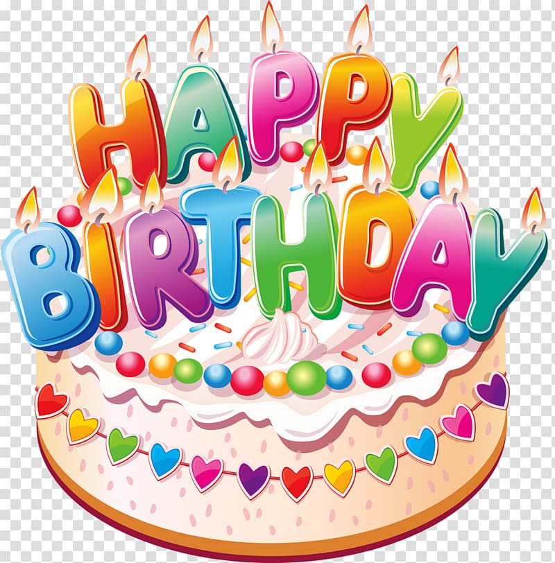 Birthday cake Balloon , Birthday transparent background PNG clipart