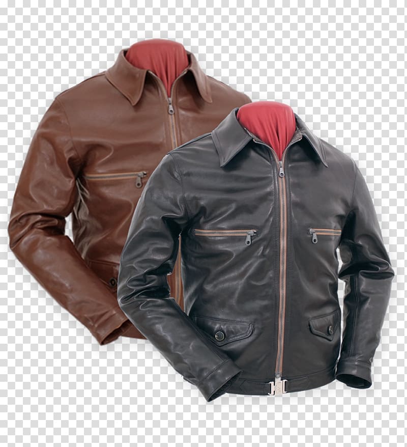 Leather jacket Flight jacket A-2 jacket Schott NYC, Leather Hoodie transparent background PNG clipart