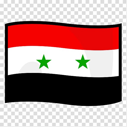 Flag of Syria Flag of Syria Emoji Coat of arms of Syria, Flag transparent background PNG clipart