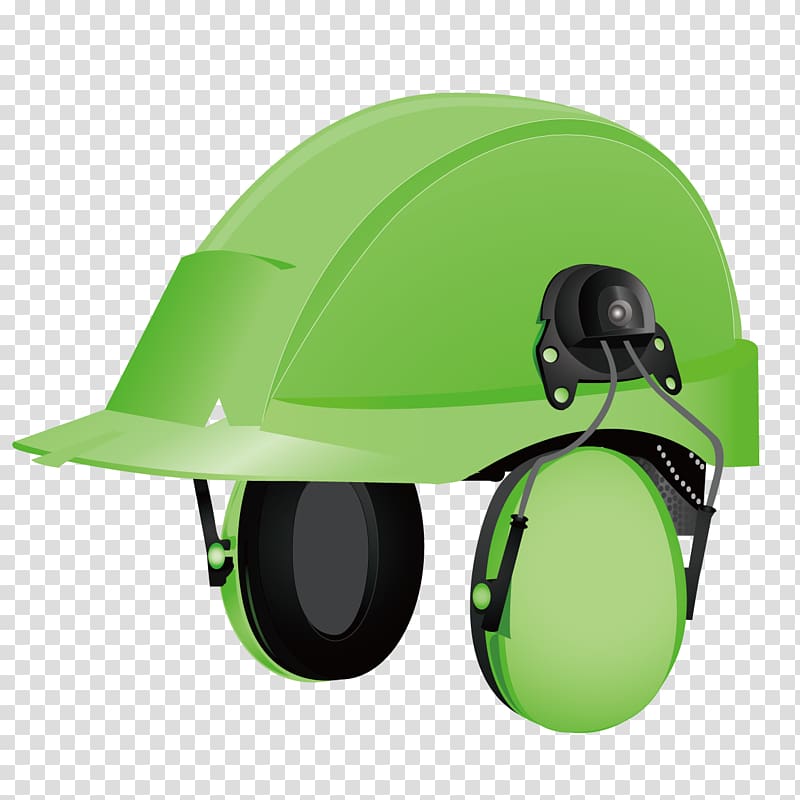 Green Helmet Hat Yellow, Green helmets transparent background PNG clipart