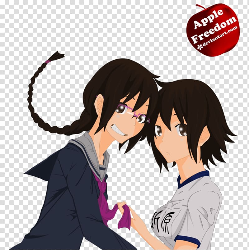 Durarara!! Twin Sibling Rendering, apple watch 3 transparent background PNG clipart