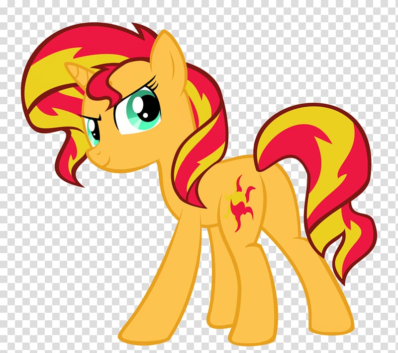 My Little Pony yellow pony, My Little Pony Sunset Shimmer Pinkie Pie Rarity, My little pony transparent background PNG clipart