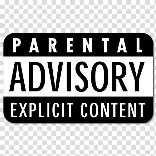 T-shirt Parental Advisory , Parental Advisory , Parental Advisory Explicit Content text transparent background PNG clipart
