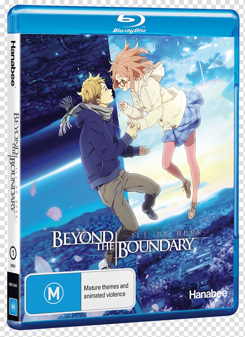 Beyond the Boundary Blu-ray disc Anime Film DVD, Anime transparent background PNG clipart