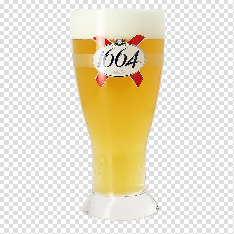 Pint glass Beer Kronenbourg Brewery, beer transparent background PNG clipart