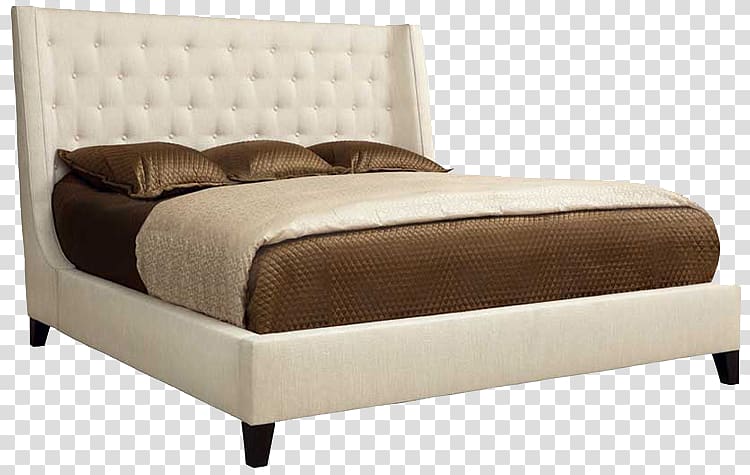 Headboard Bed size Bed frame Platform bed, Continental simple double bed transparent background PNG clipart