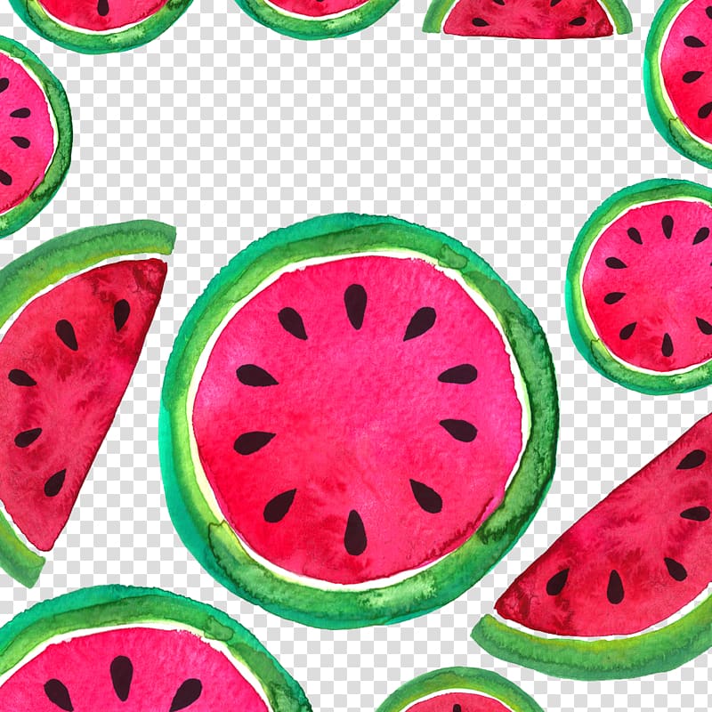 sliced watermelon , Watermelon Citrullus lanatus Fruit, Watermelon background pattern transparent background PNG clipart
