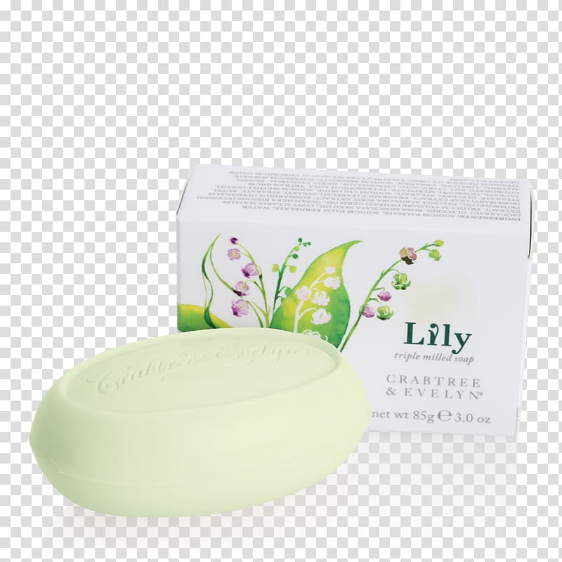 Soap Perfume Crabtree & Evelyn Bathing Lily of the valley, soap transparent background PNG clipart