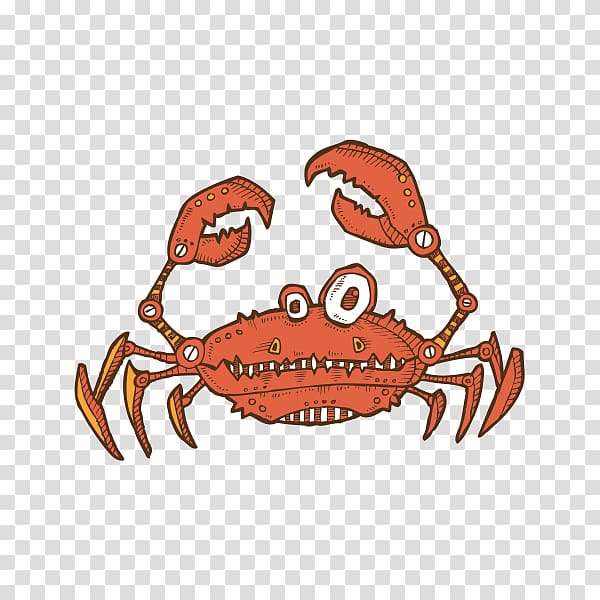 Dungeness crab Lobster Comics Cartoon, lobster transparent background PNG clipart